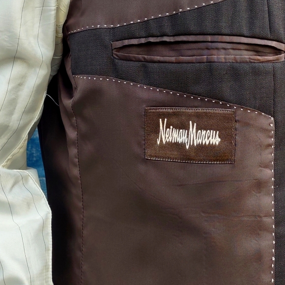 ERMENEGILDO ZENGA "SOFT" MEN'S HAND TAILORED LUXURY BLAZER (SWITZERLAND) - Picture 14 of 17